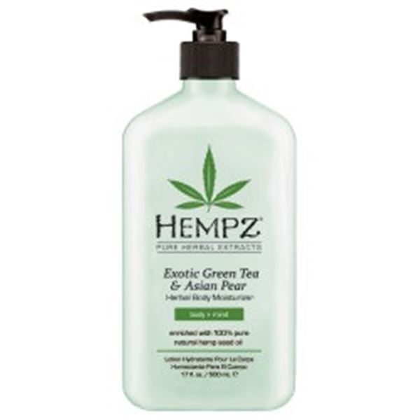 NEW HEMPS EXOTIC GREENTEA & ASIAN PEAR MOISTURIZER