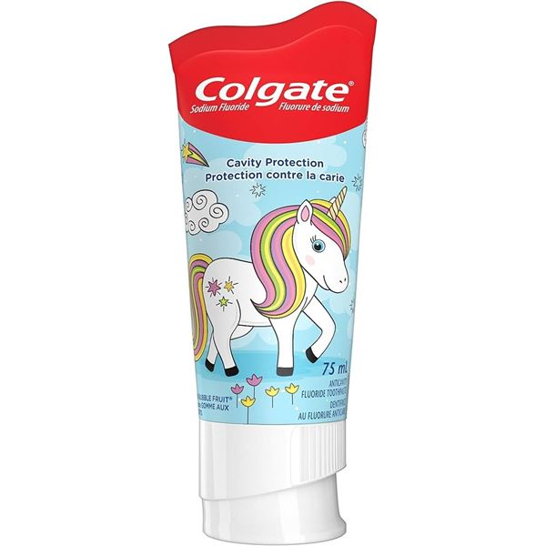 BRAND NEW 4 X 75ML COLGATE KIDS CAVITY PROTECTION
