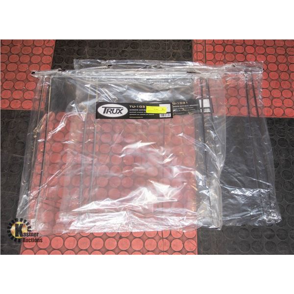 2 NEW TRUX ACCESORIES CHROME ANTI SAIL BRACKETS