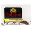 Image 1 : HEIDELBERG BEER ON TAP PLUG IN LIGHT FIXTURE