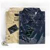 Image 1 : NEW MEN'S SHIRTS 1TAN 1NAVY SIZE L