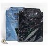 Image 1 : NEW MEN'S SHIRTS 1DENIM 1BLACK SIZE 2XL