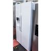 Image 1 : FRIDGIDAIRE WHITE SIDE X SIDE FRIDGE W/ WATER &