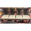 Image 1 : SET OF FOUR DINING CHAIRS
