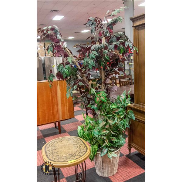 LARGE FAUX POTTED TREE