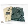 Image 1 : NEW MEN'S SHIRTS 1TAN 1FOREST GREEN SIZE L