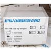 Image 1 : CASE OF NITRILE EXAMINATION GLOVES SIZE XL 1000PC