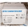Image 1 : CASE OF NITRILE EXAMINATION GLOVES SIZE XL 1000PC