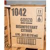 Image 1 : CASE OF GONZO CITRUS DISINFECTANT 6PK X 710ML
