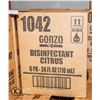 Image 1 : CASE OF GONZO CITRUS DISINFECTANT 6PK X 710ML