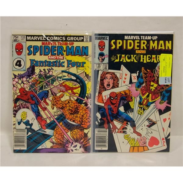 MARVEL TEAMUP 133 & 134