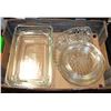 Image 1 : ASSORTED GLASSWARE