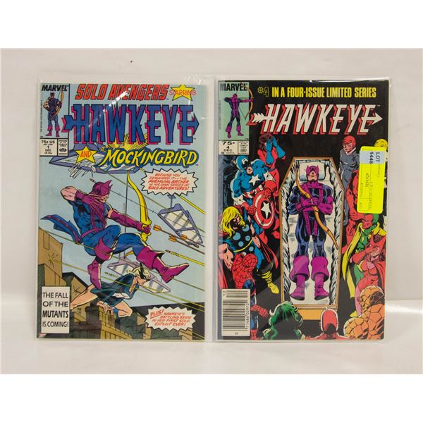 HAWKEYE #1 & 4