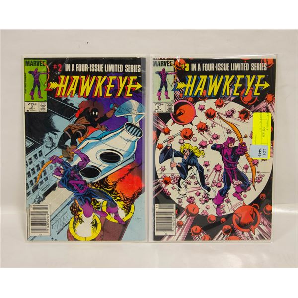 HAWKEYE # 2 & 3