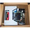 Image 1 : BOX CONTAINING OFFICE SUPPLIES WITH COIN SORTER