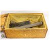Image 1 : THREE VINTAGE FILES IN WOODEN BOX