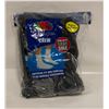 Image 1 : BLACK CREW SOCKS 12-16 SIZE 6-PACK FRUIT OF