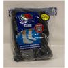 Image 1 : BLACK CREW SOCKS 12-16 SIZE 6-PACK FRUIT OF