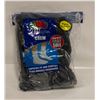 Image 1 : BLACK CREW SOCKS 12-16 SIZE 6-PACK FRUIT OF