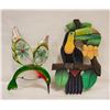 Image 1 : HUMMINGBIRD + TOUCAN WALL HANGINGS