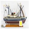 Image 1 : HAND BUILT WOOD FISHING