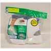 Image 1 : ANKLE SOCKS WHITE 6-12 SIZE 6-PACK FRUIT OF