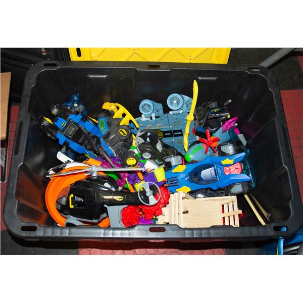 TOTE OF TOYS