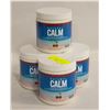 Image 1 : FOUR CONTAINERS OF NATURAL CALM, CHERRY FLAVOUR