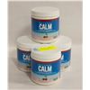 Image 1 : FOUR CONTAINERS OF NATURAL CALM, CHERRY FLAVOUR