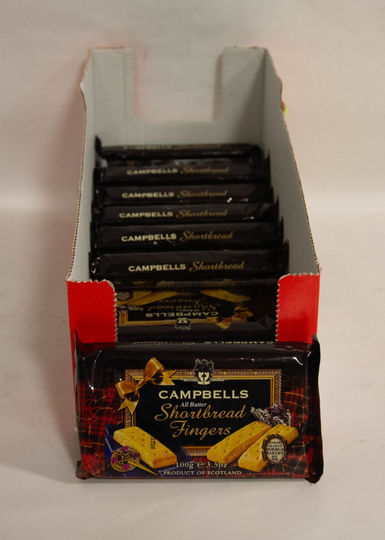 8PKS OF CAMPBELL SCOTTISH SHORTBREAD FINGERS