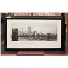 Image 1 : FRAMED BROOKLYN BRIDGE PRINT