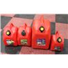 Image 1 : LOT OF FUEL CANS