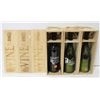 Image 1 : NEW WINE ALL THE TIME WOODEN GIFT BOX WITH WINE
