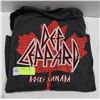 Image 1 : DEF LEPPARD SIZE M MENS BAND T-SHIRT-ESTATE