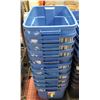 Image 1 : 10 RUBBERMAID BINS - USED - NO LIDS