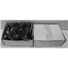 Image 1 : 24 PAIRS OF BLACK WITH BLUE LENS SPORTS SUNGLASSES
