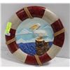 Image 1 : NEW ROUND SEAGULL LIFE SAVER WALL DECOR