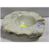 Image 1 : ALABASTER WHITE MARBLE ASHTRAY