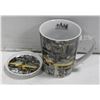 Image 1 : NEW CLOSED LID TEA COFFEE CUP EMPIRE STATE