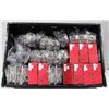 Image 1 : NEW CRATE OF PEWTER CANDLE HOLDERS