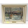 Image 1 : ORIGINAL OIL PAINTING BY ROBERT WOOD - SIGNED