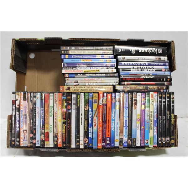 LOT OF ASSORTED DVD'S