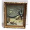 Image 1 : ORIGINAL OIL PAINTING SIGNED 10" X 12"