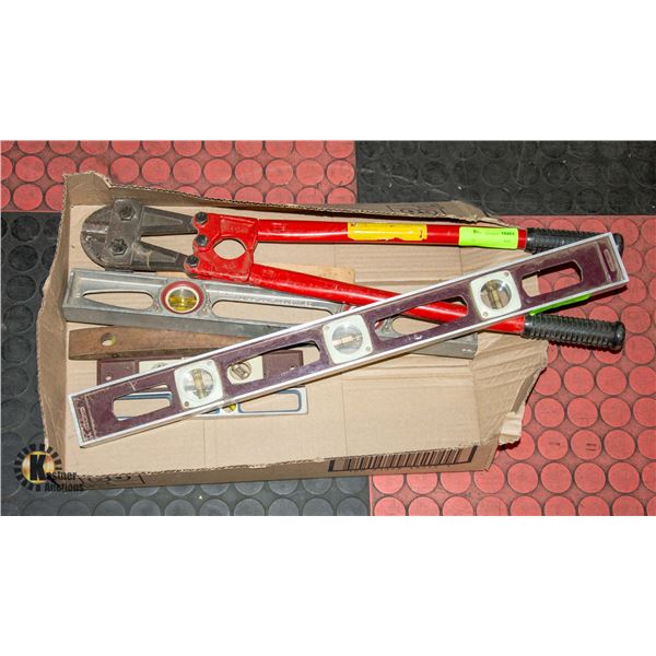 BOLT CUTTERS SOLD WITH LEVEL