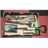 Image 1 : BOX OF GARDENING TOOLS