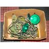 Image 1 : BOX OF 4 OUTDOOR SPOTLIGHTS