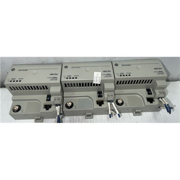 (3) Allen-Bradley #1794-ACN15 Modules