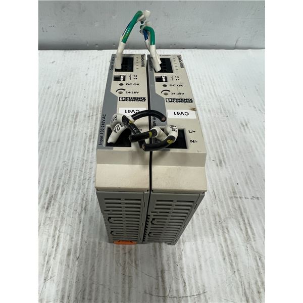 (2) Phoenix Contact #TRIO-PS-2G/1AC/24DC/3/C2LPS / #2903147