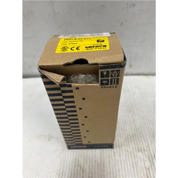 MENICS #PWECB-302-RYG Wall Mounted LED 3 Stack