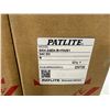 Image 3 : (2) Patlite #SKH-24EA-R+FA001 24V DC RED